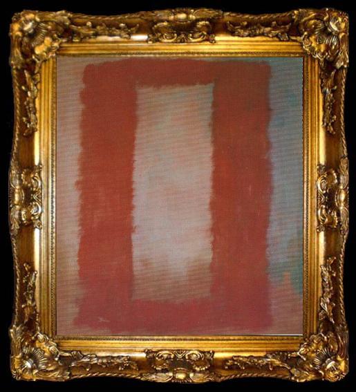 framed  mark rothko red on maroon, ta009-2